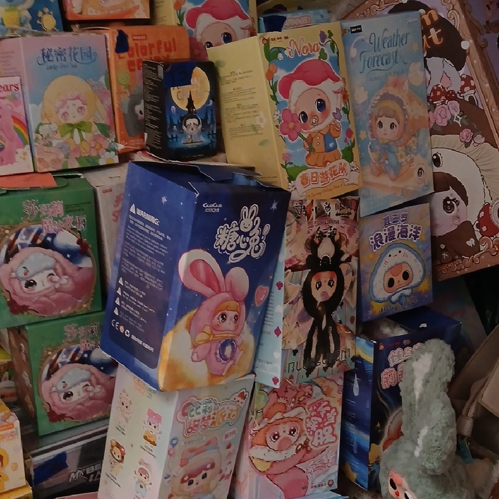 Cute Blue Bunny Blind Box Toy